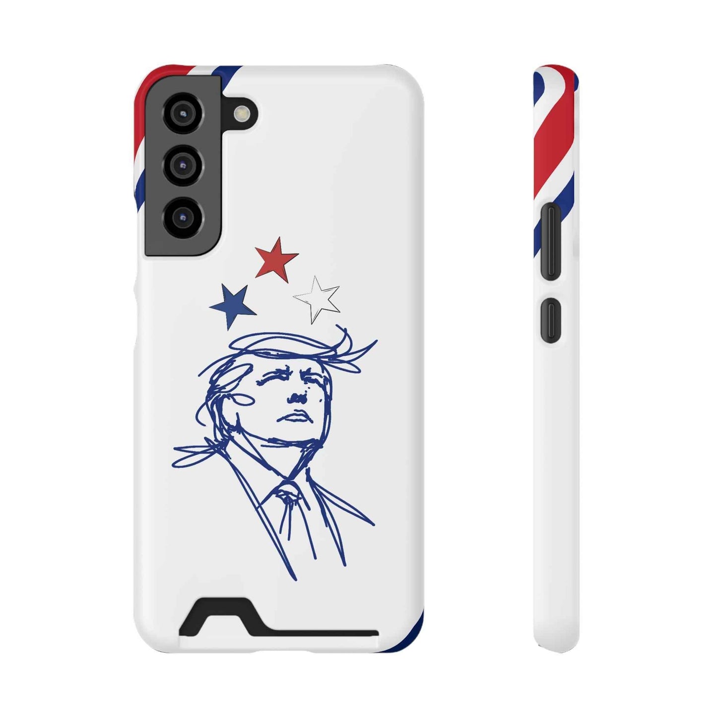Minimal Line Portrait MagSafe iPhone Case — Say Less Edition