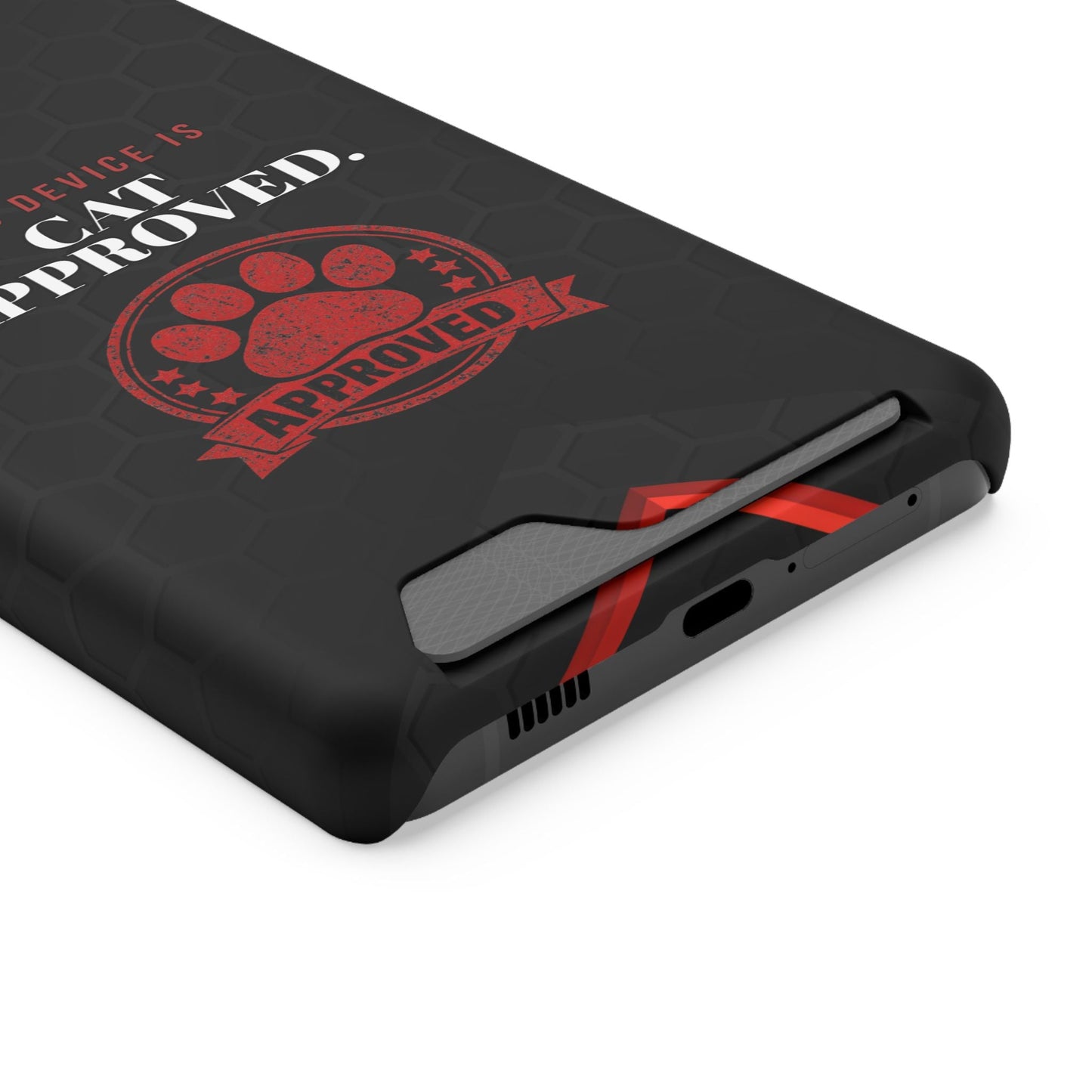 Cat Approved iPhone Case — Official Stamp Edition