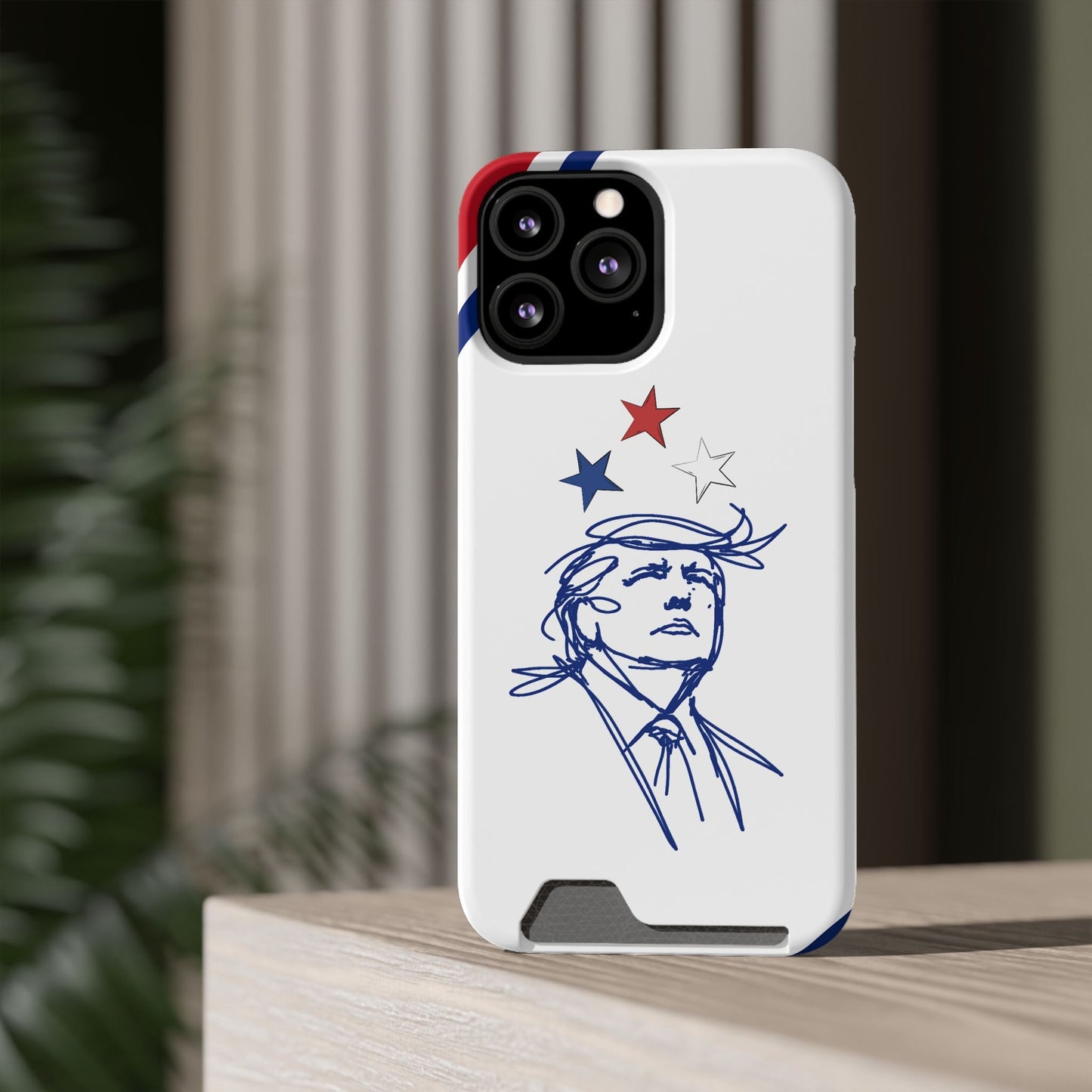 Minimal Line Portrait Samsung Case — Say Less Edition