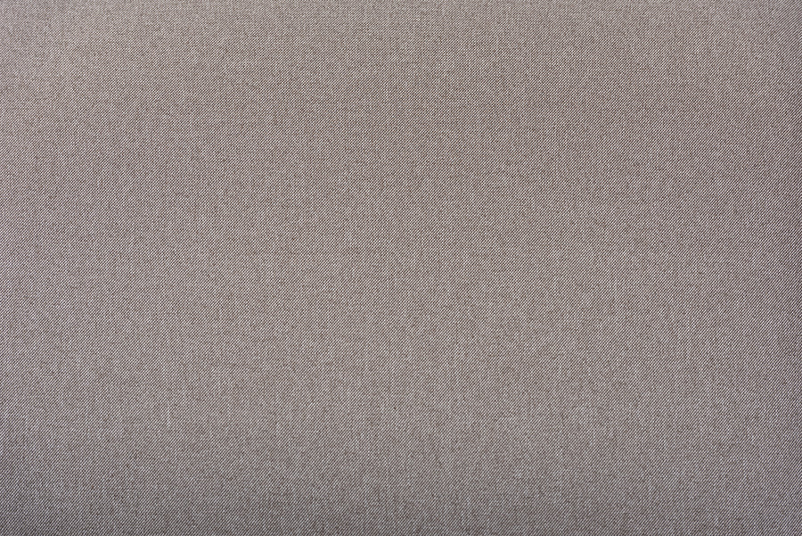 Baxton Studio Sandrine Modern and Contemporary Grey Fabric Upholstered Walnut Brown Finished Wood Ottoman