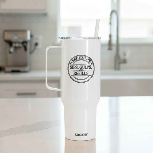 Certified for Sips, Gulps, and Refills 40oz Insulated Tumbler