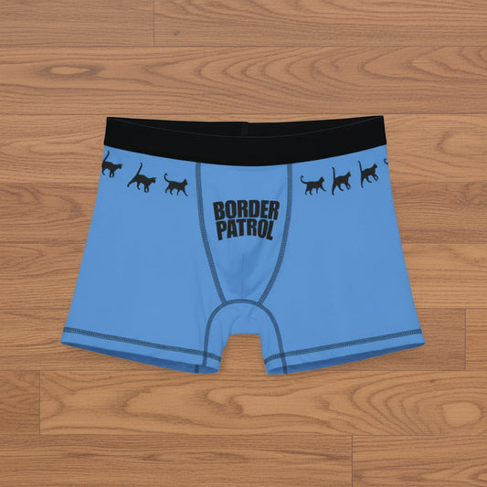 Border Patrol Cat Boxer Briefs – Men’s Stretch Boxer Briefs