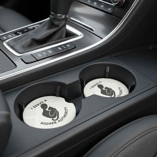 Car Coaster for People Who Answer to Cats