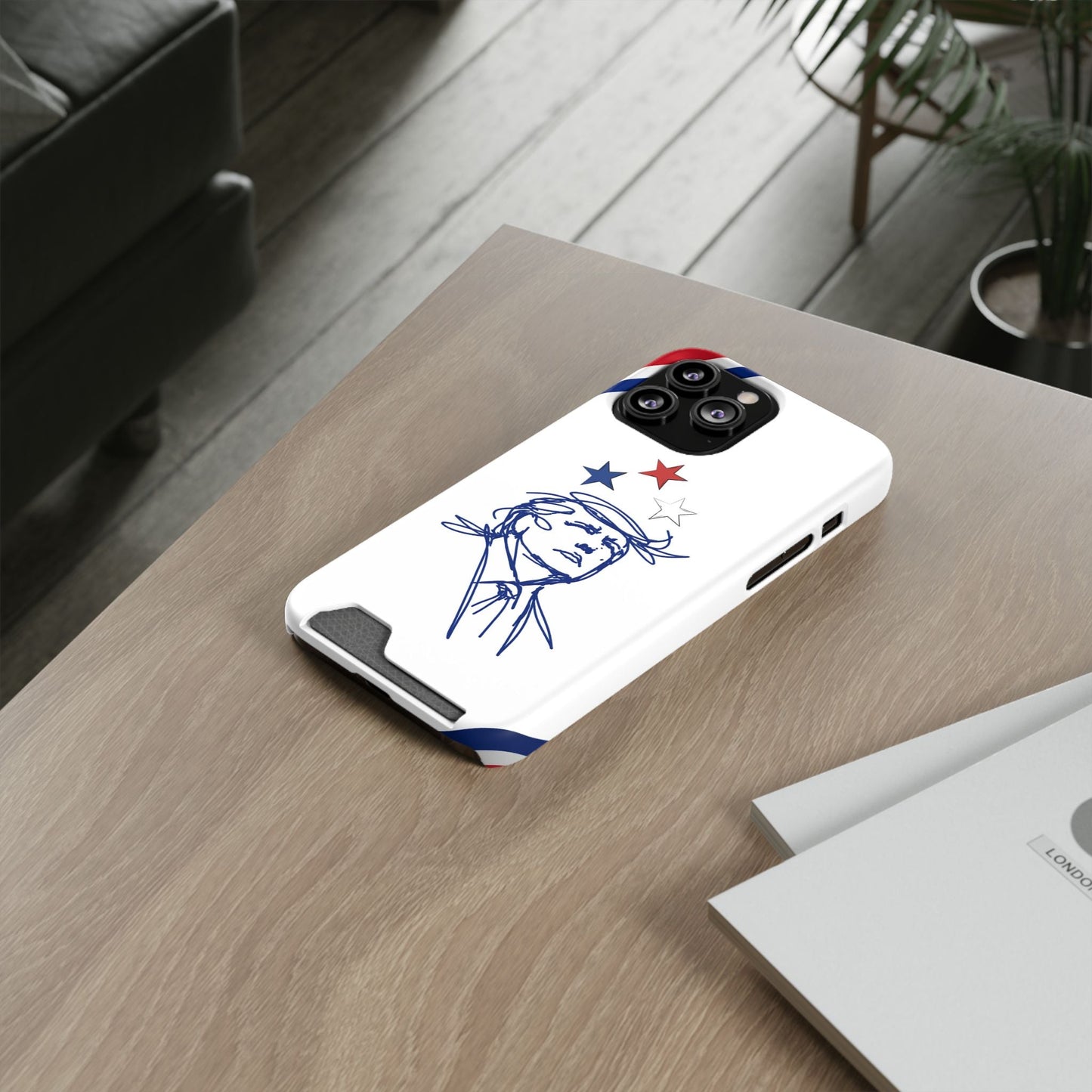 Minimal Line Portrait Samsung Case — Say Less Edition