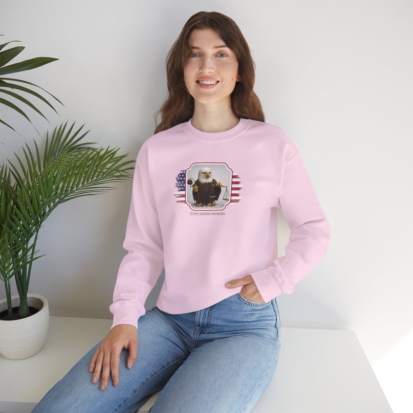 Even Justice Mourns Political Parody Sweatshirt