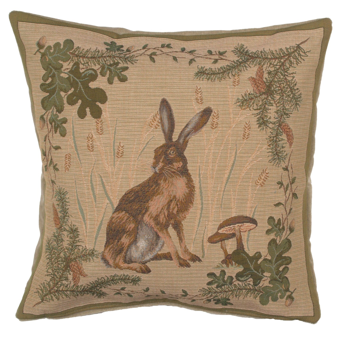 The Hare I French Cushion