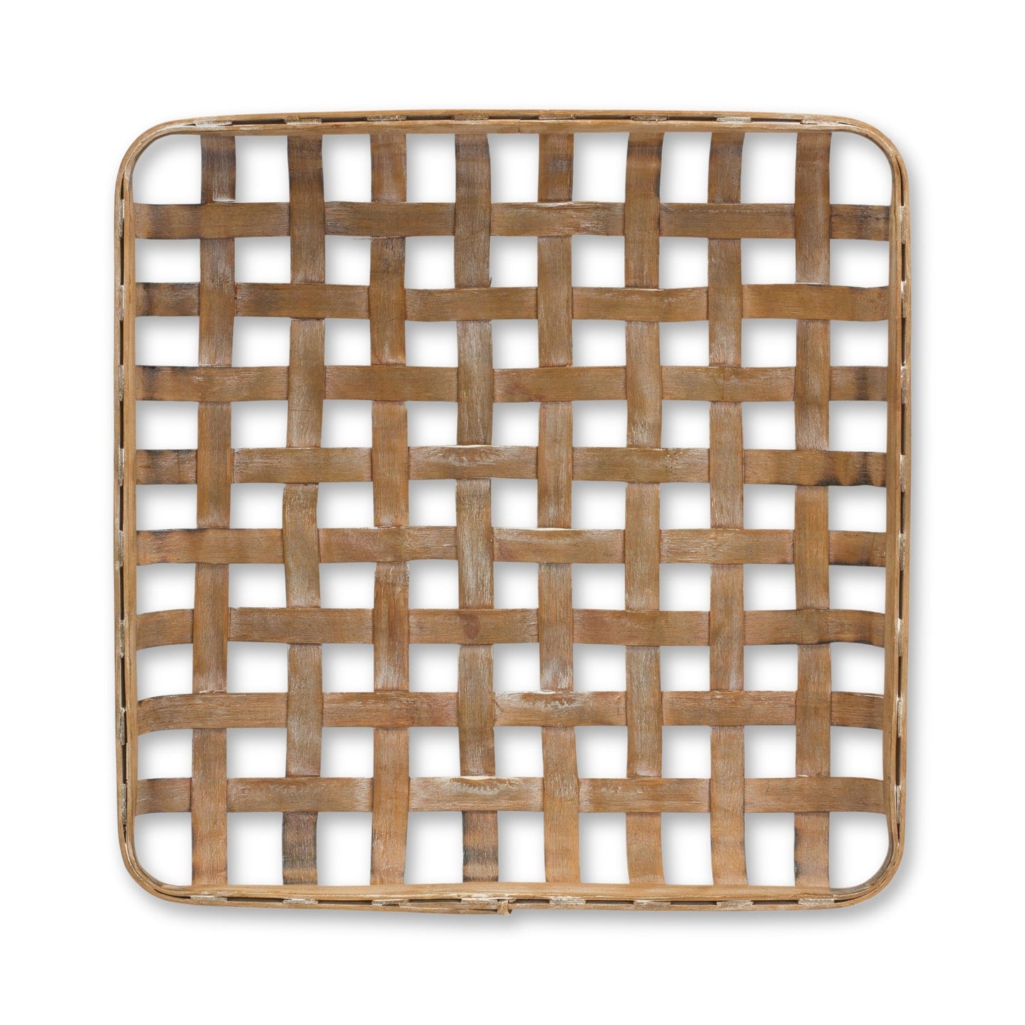 Square Bamboo Basket Tray (Set of 2)