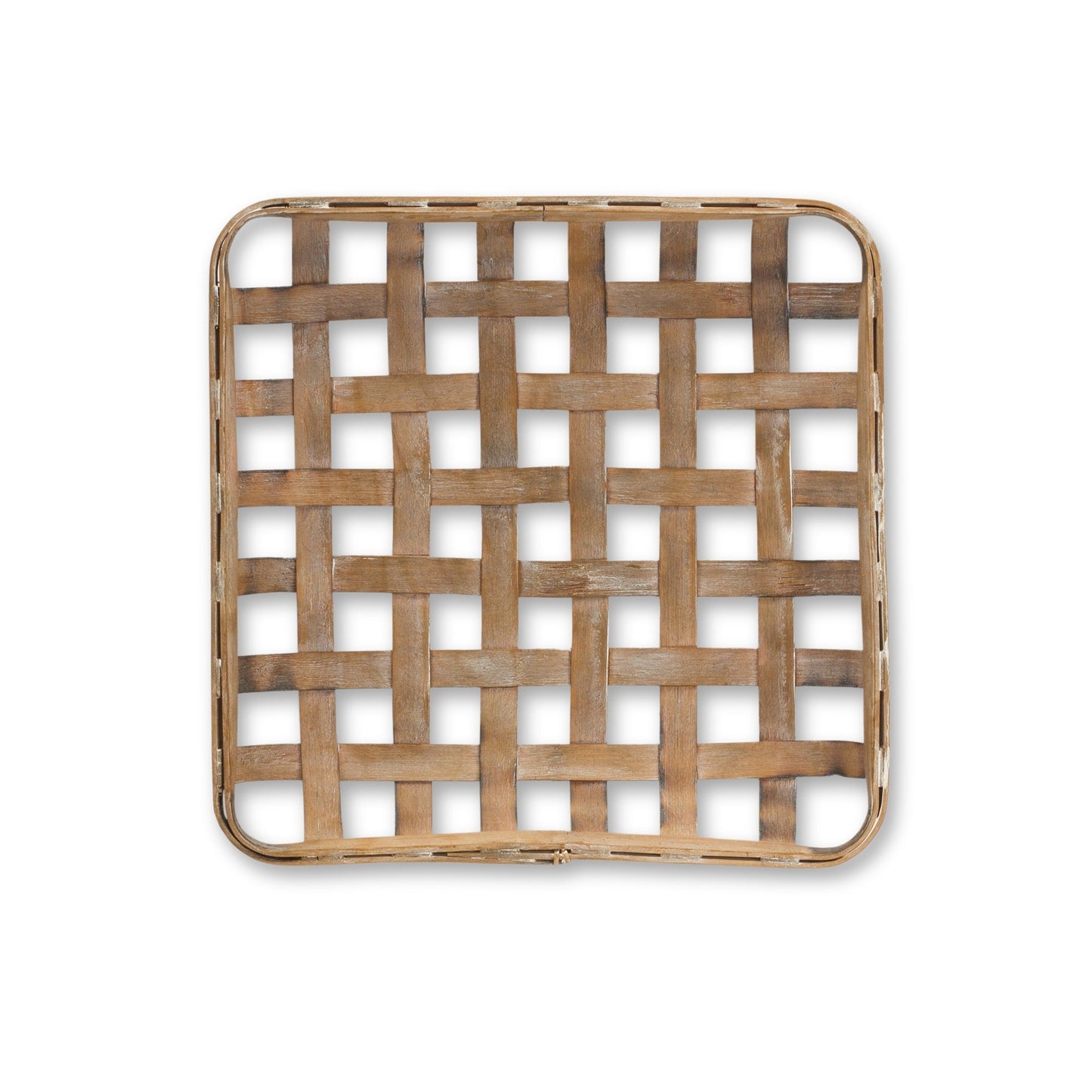Square Bamboo Basket Tray (Set of 2)