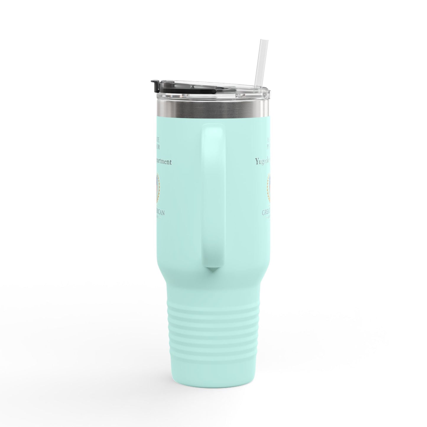 Associate Professor – Yugeology Department 40oz Tumbler | Political Parody