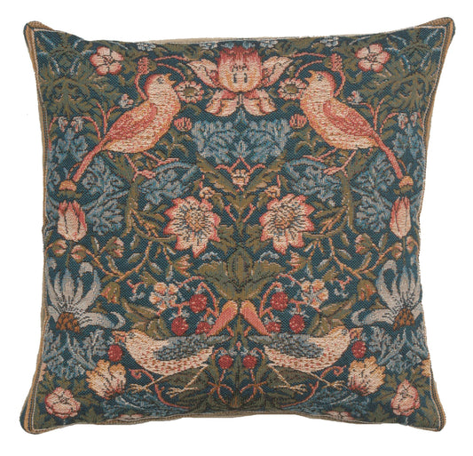 Cushion Birds Face to Face French Cushion