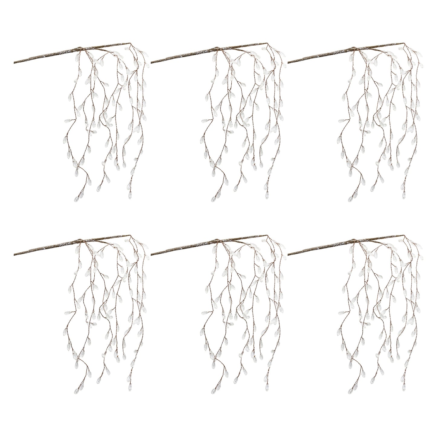 Icy Hanging Branch (Set of 6)