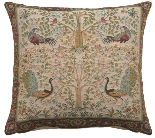 Tree In Cream 1 French Cushion