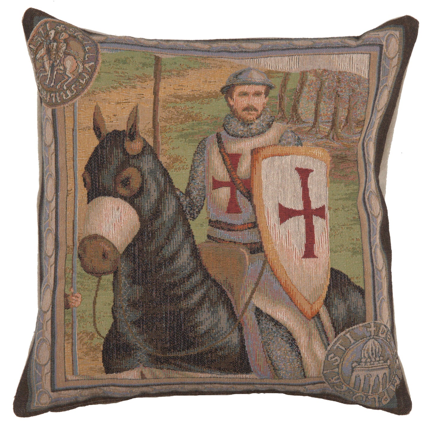 The Rider 2 French Cushion