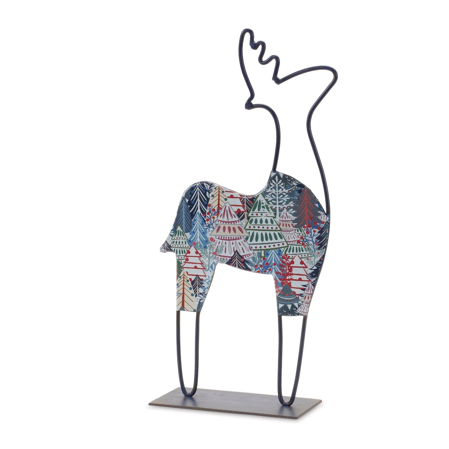 Metal Deer Tabletop Decor (Set of 2)