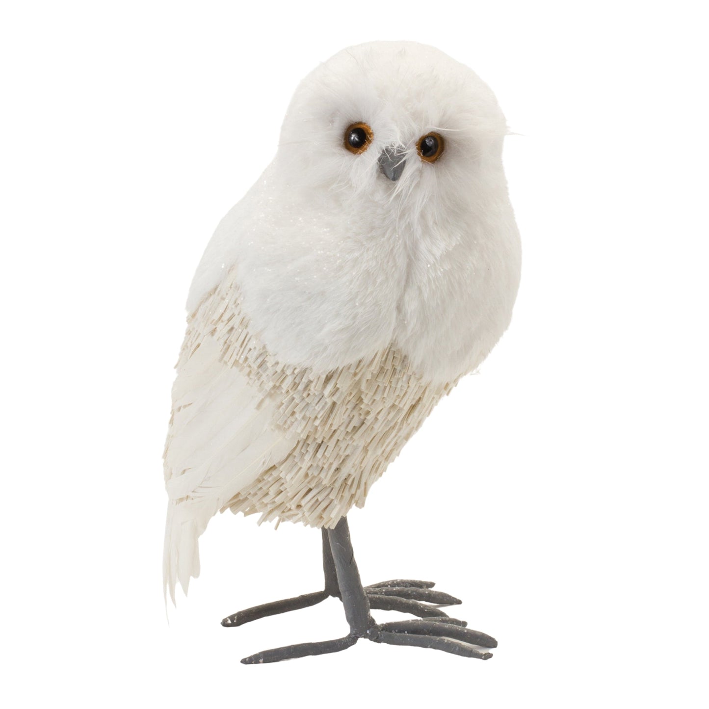Winter Owl DŽcor (Set of 2)