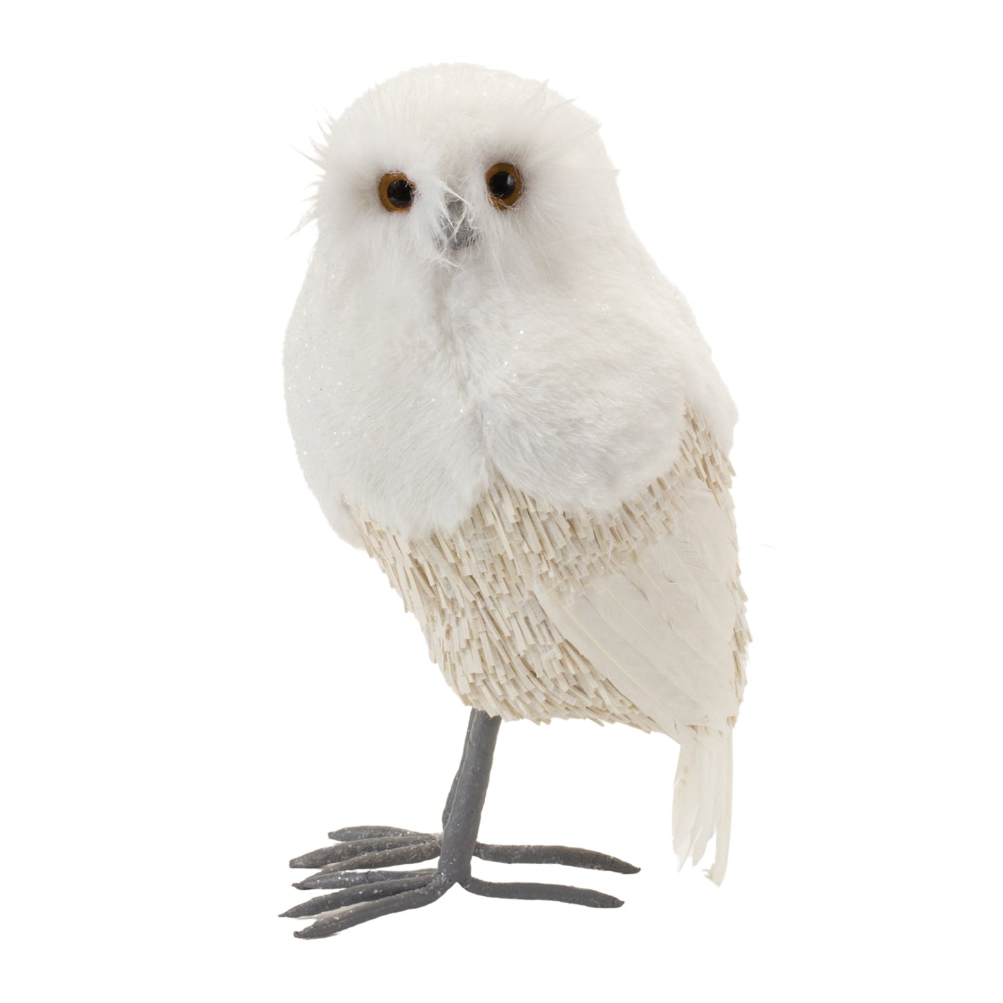 Winter Owl DŽcor (Set of 2)