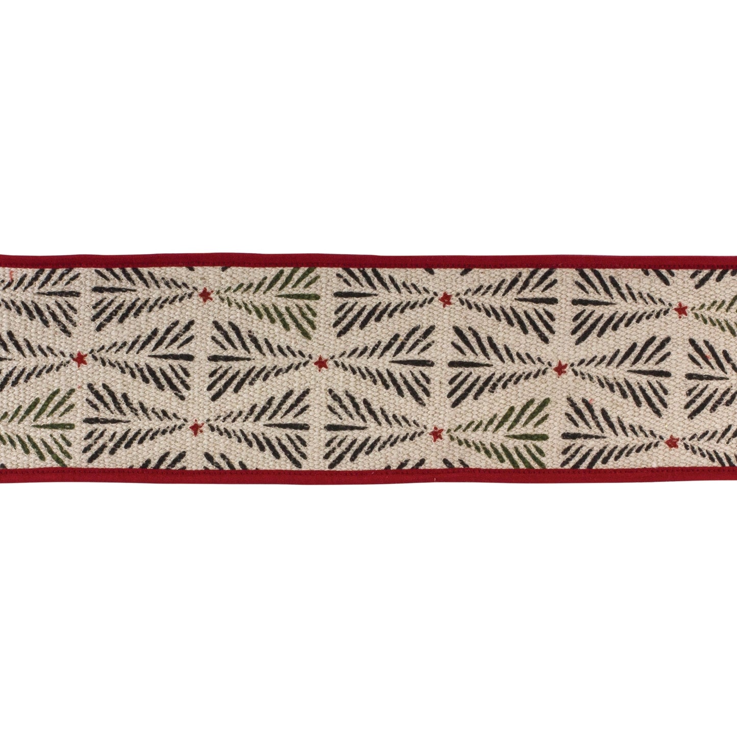 Wired Cotton Ribbon 4" x 5 yds.