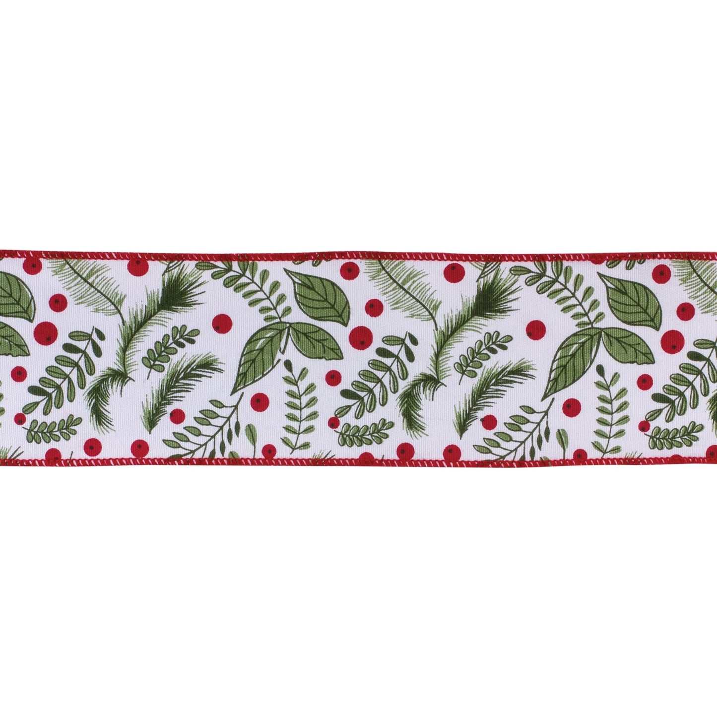 Wired Cotton Ribbon 4" x 10 yds.