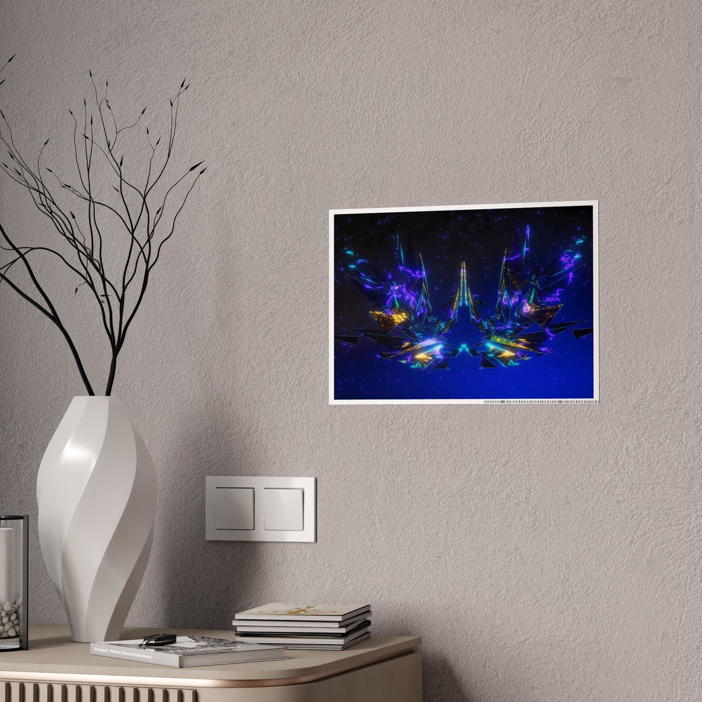 cosmic crown [infinite graduation] art print