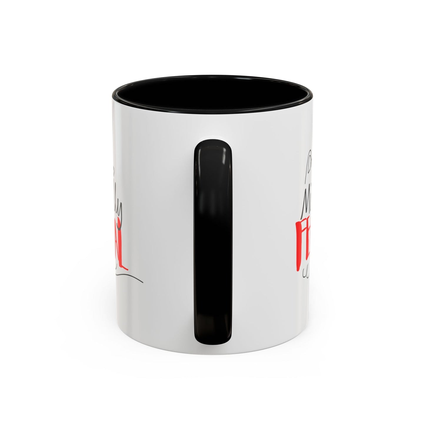 Mildly Feral Accent Mug — Morning Mood, Accurately Labeled