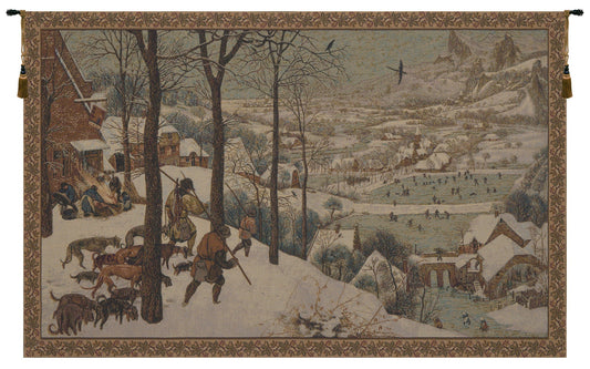 Hunters in the Snow European Tapestry