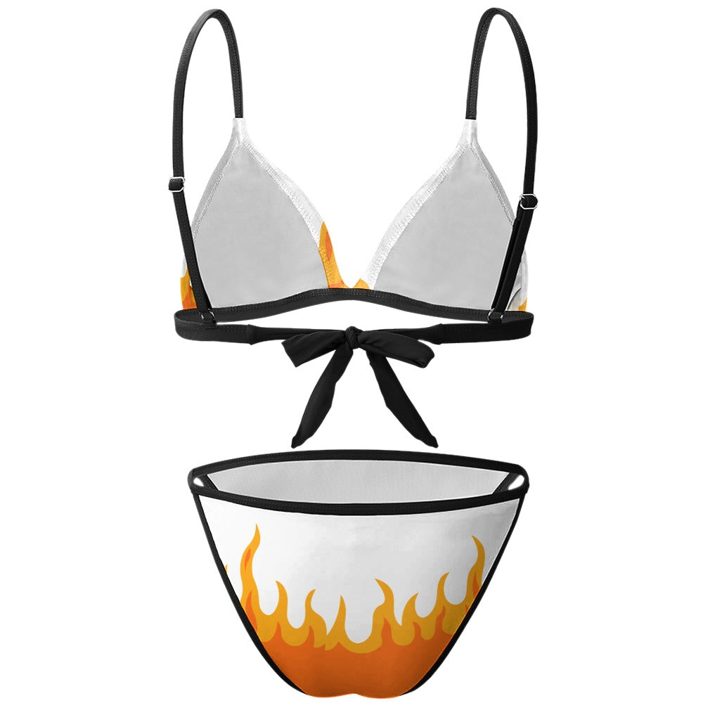 Hell Raiser 2-Piece Bikini Set in White
