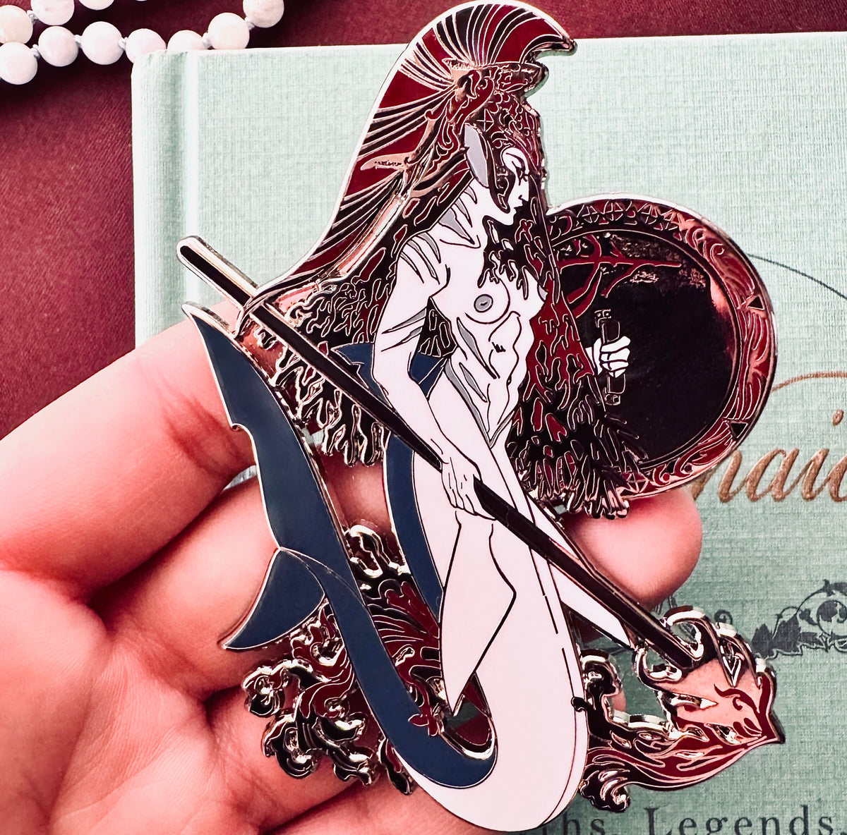 Enamel Pin - Mars Celestial Mermaid