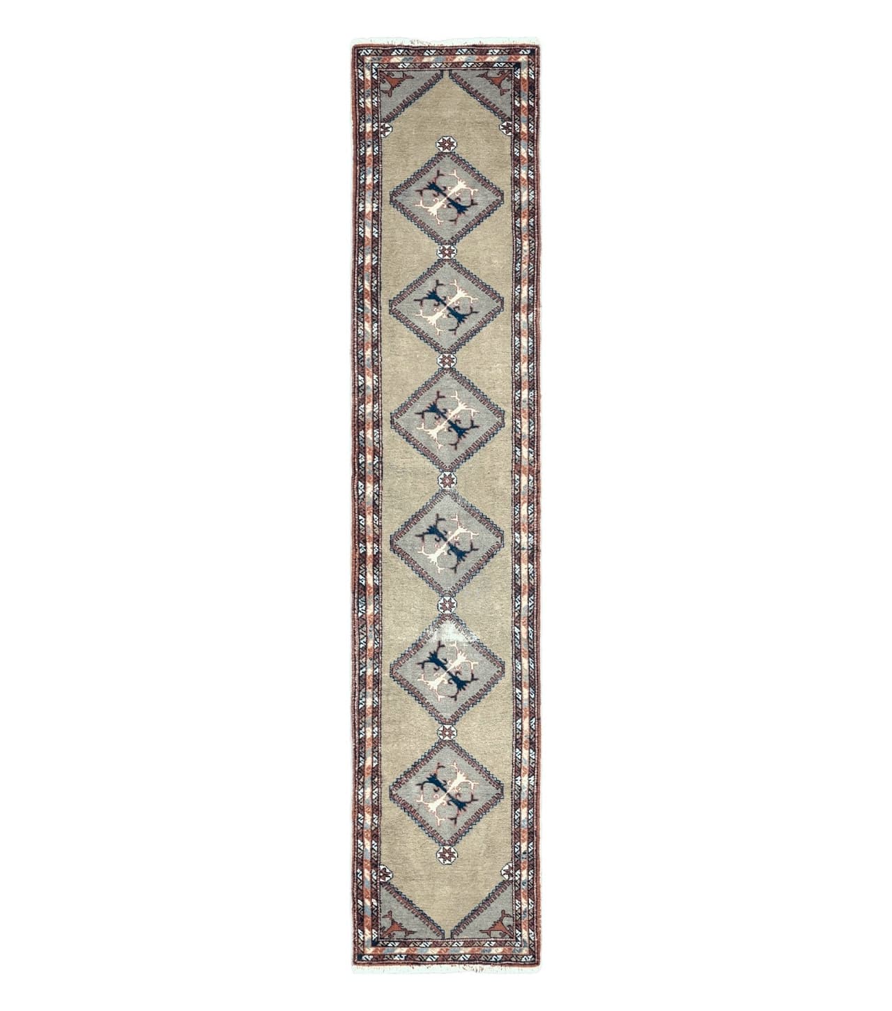 Persian Sarab Runner 2 x 11, Antique Tribal Persian Runner Rug