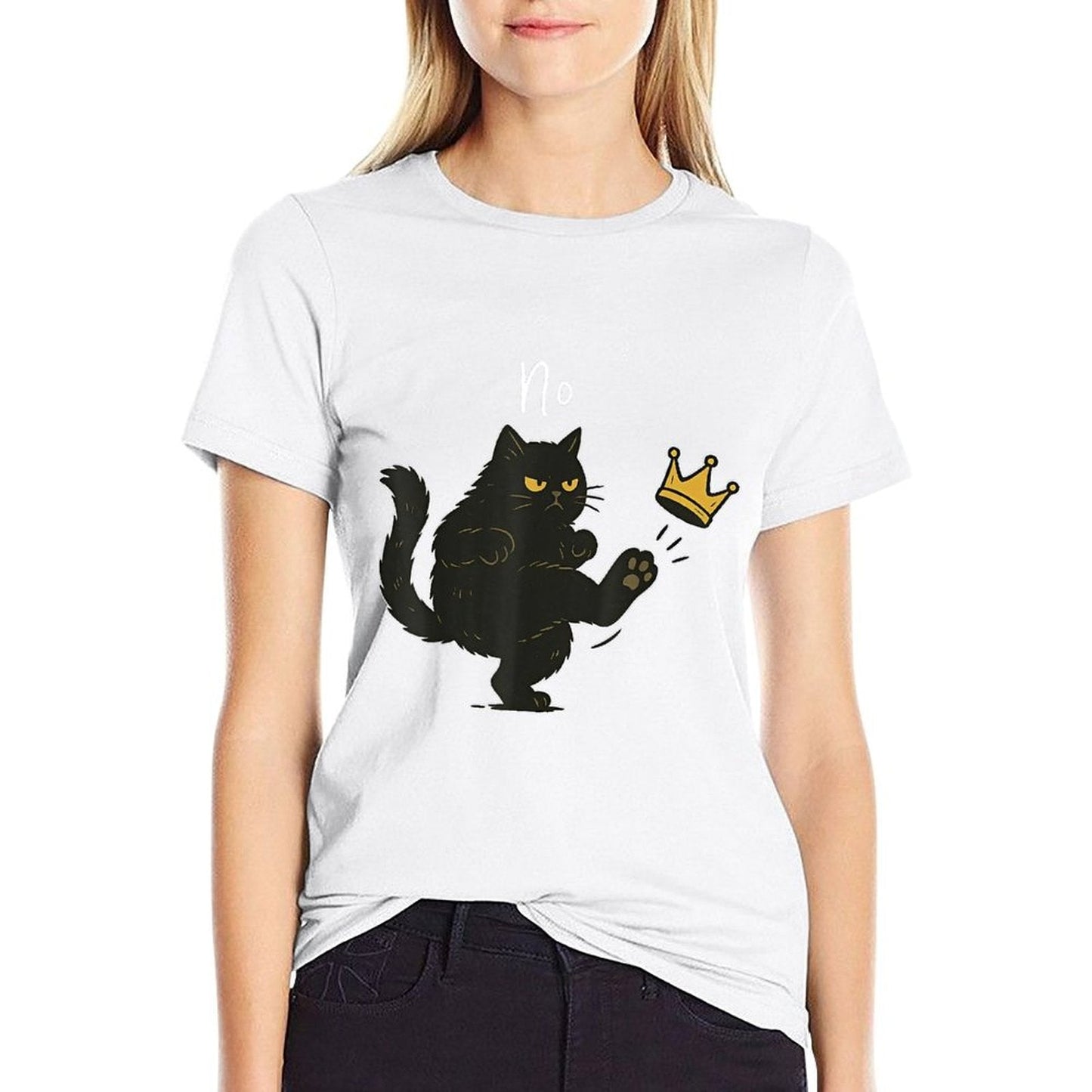 No Kings In America We The People Political For Men Women  High-quality Stitching T-Shirt