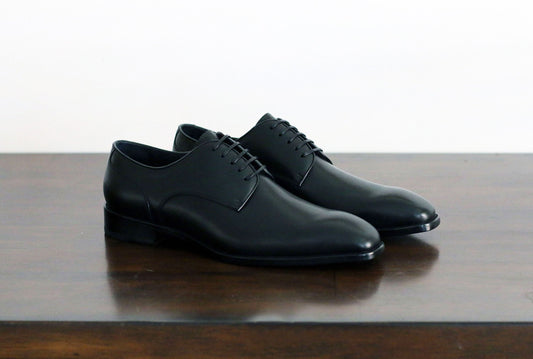 Carrucci Derby Calfskin - Black