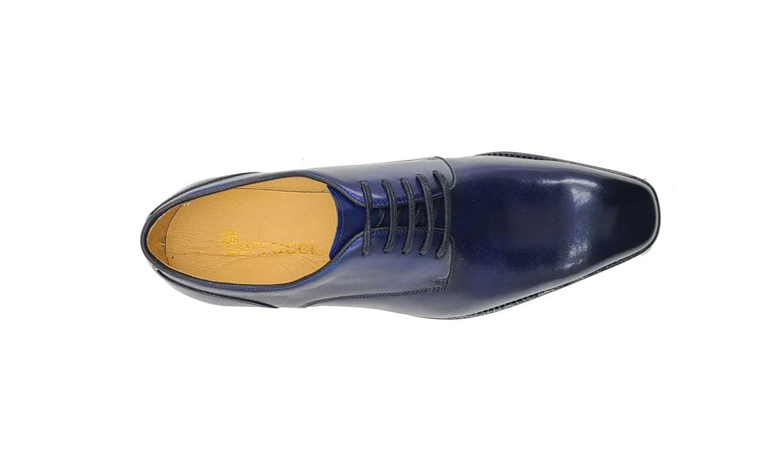 Carrucci Blucher Calfskin - Blue