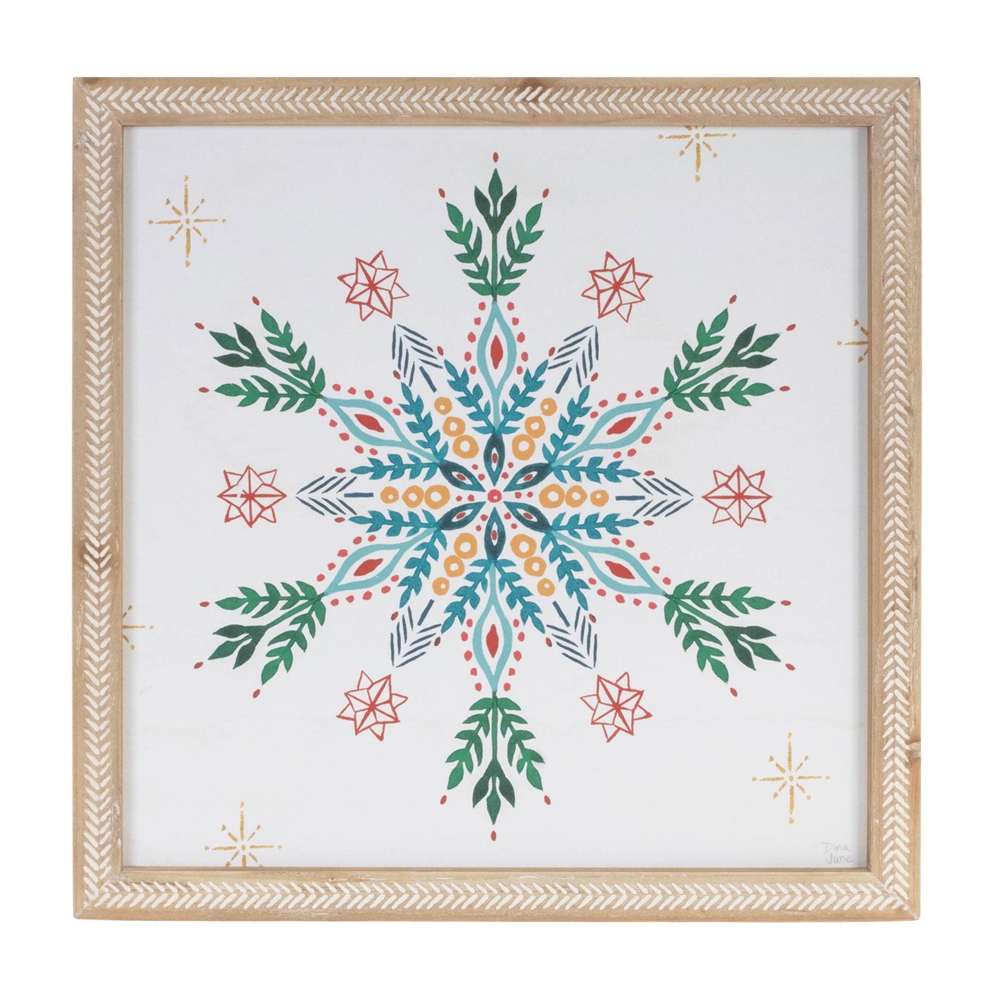 Snowflake Print (Set of 2)