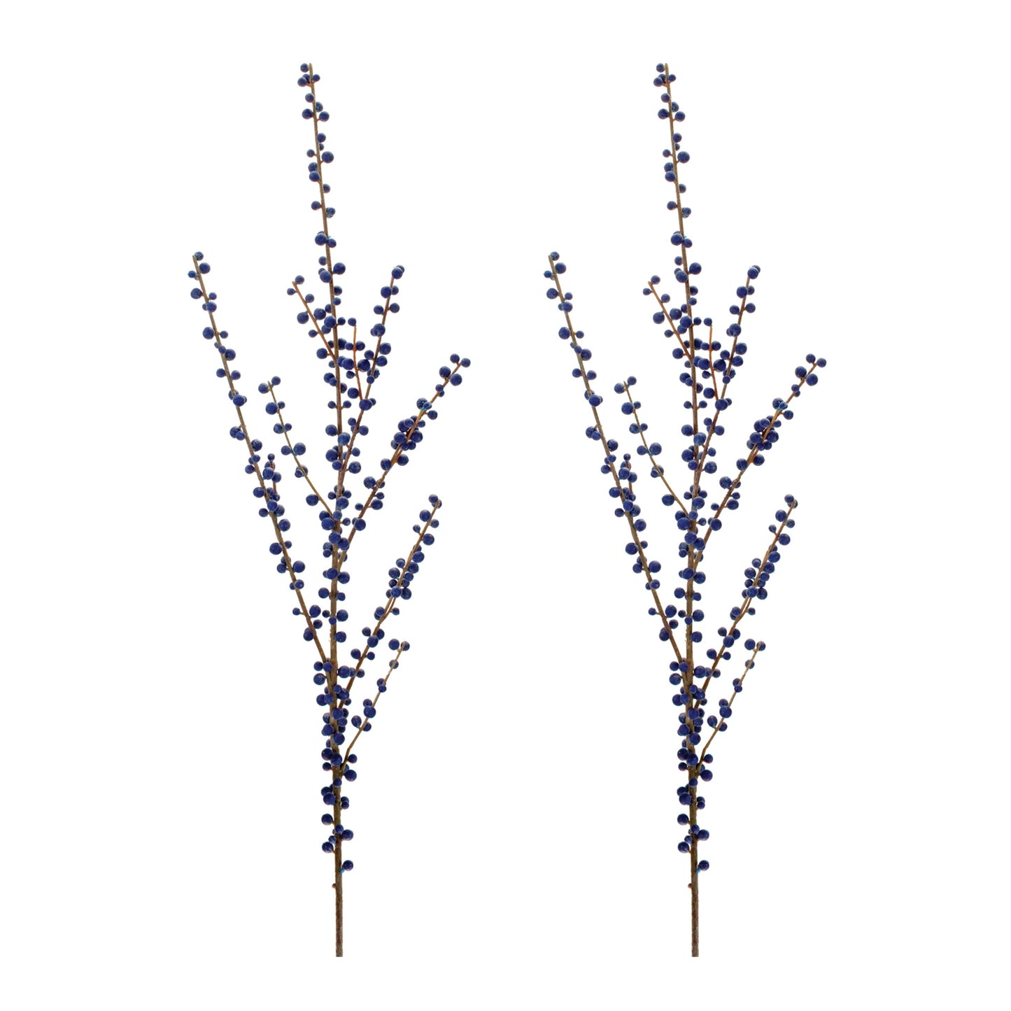 Ilex Blue Berry Spray (Set of 2)