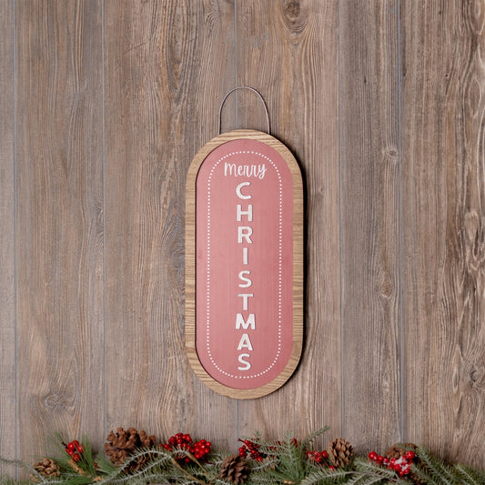 Merry Christmas Wall Sign 21"H