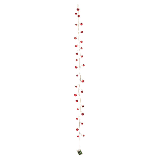 LED Sleigh Bell Garland (Set of 2)