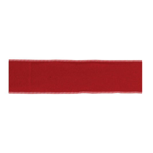 Wool Holiday Ribbon 4" x 5 Yds.