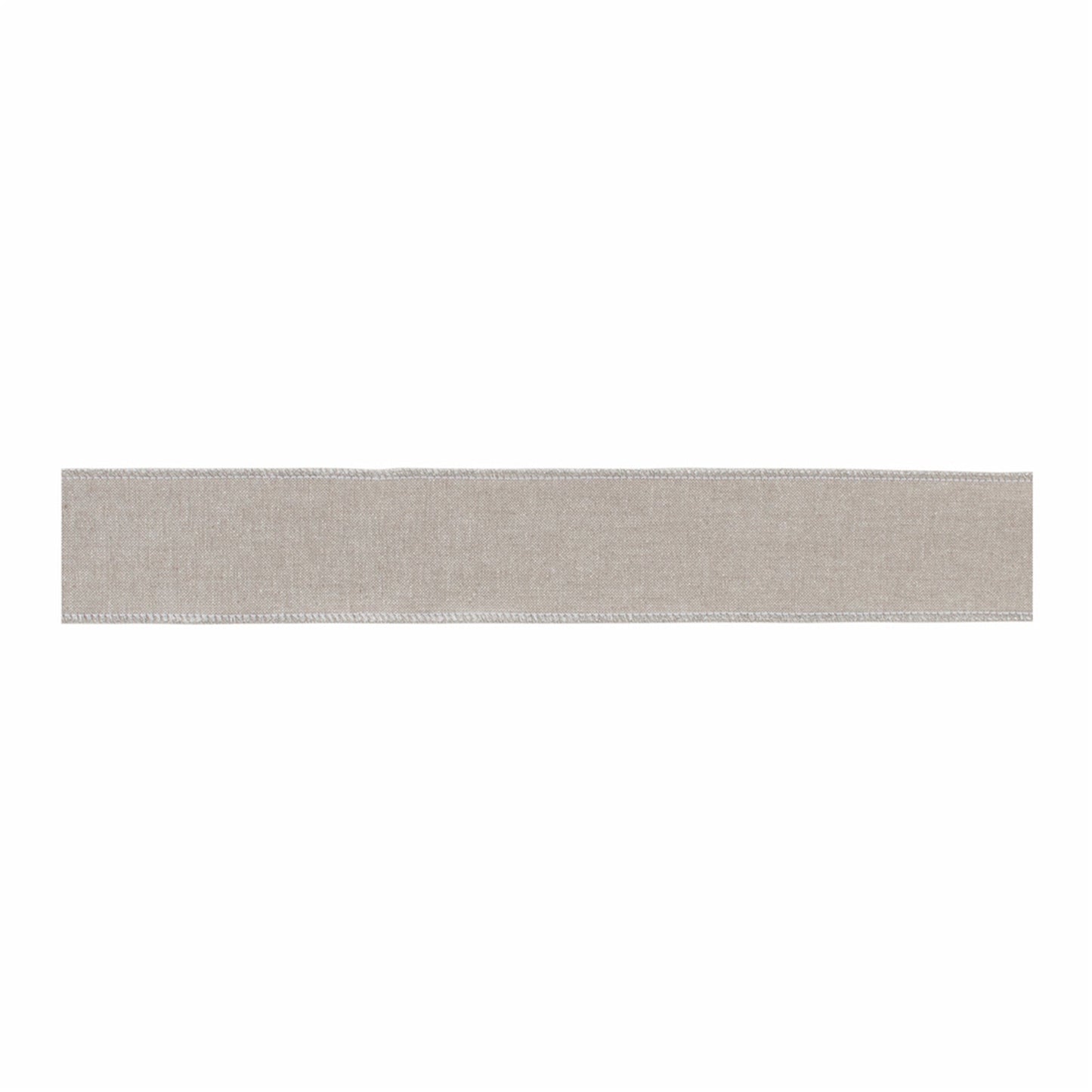 Beige Shimmer Wired Ribbon (Set of 2)