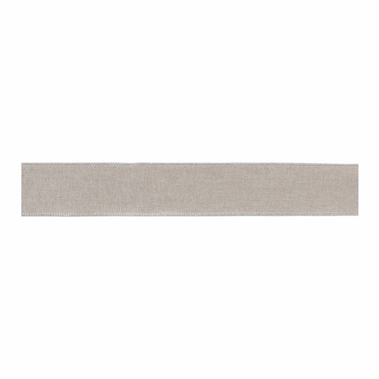 Beige Shimmer Wired Ribbon (Set of 2)