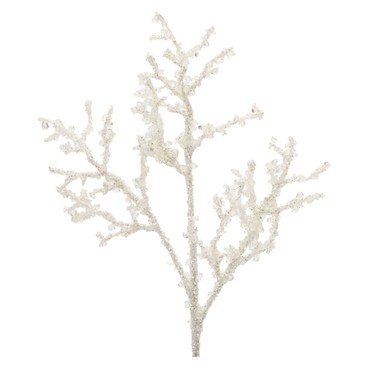 Sequined Icy Twig Spray (Set of 6)
