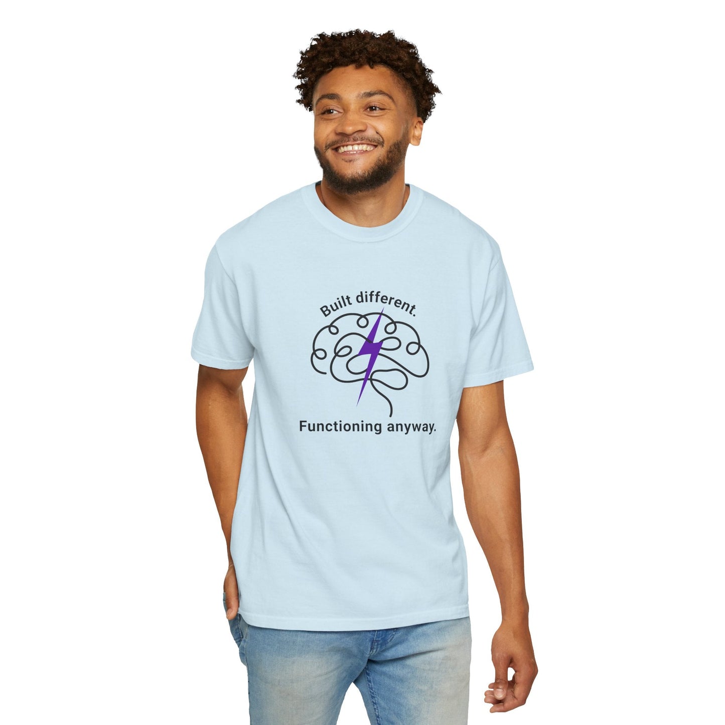 Built Different Premium Unisex Cotton T-Shirt | Soft, Lightweight Everyday Tee