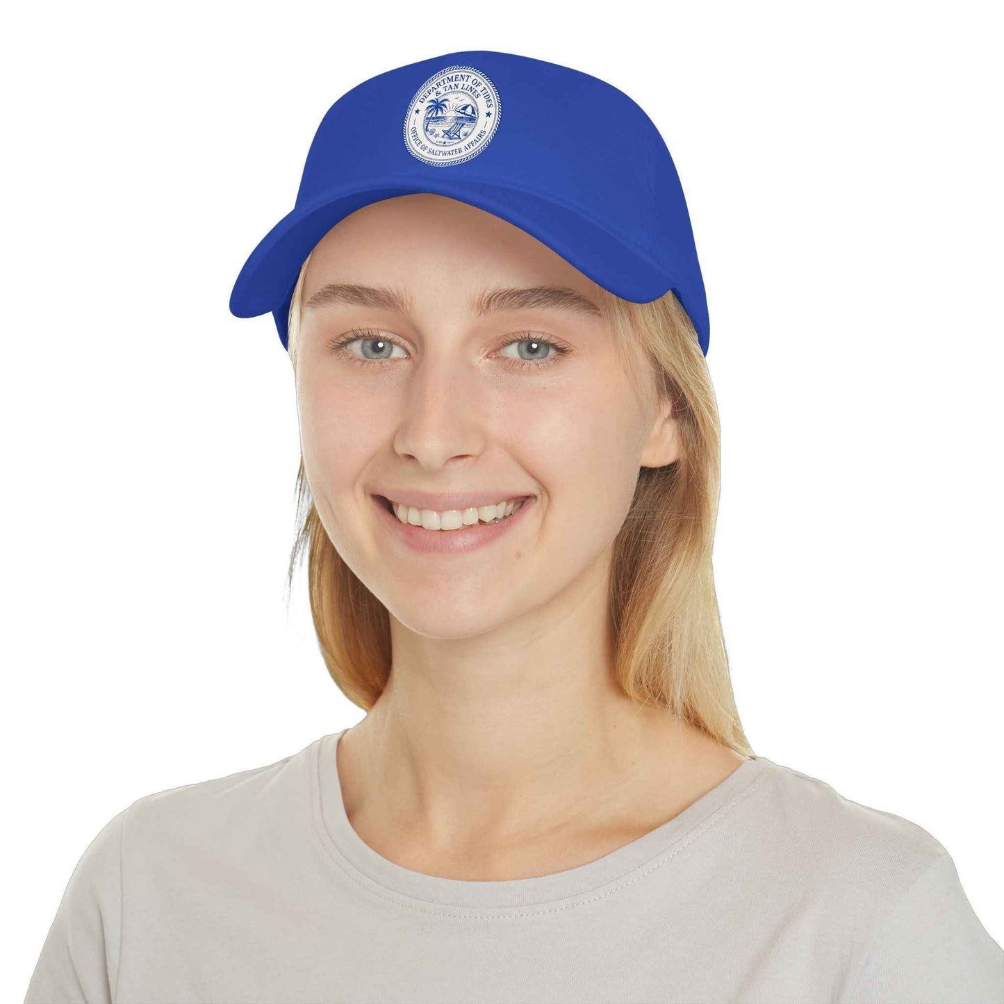 Department of Tides & Tan Lines Dad Cap – Coastal Seal Hat, Office of Saltwater Affairs