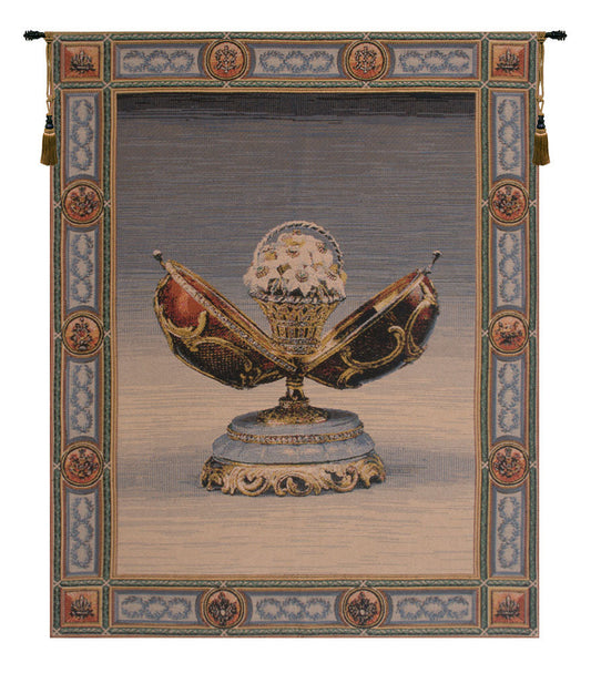 Spring Flower - Russian Jewel II Belgian Tapestry Wall Art