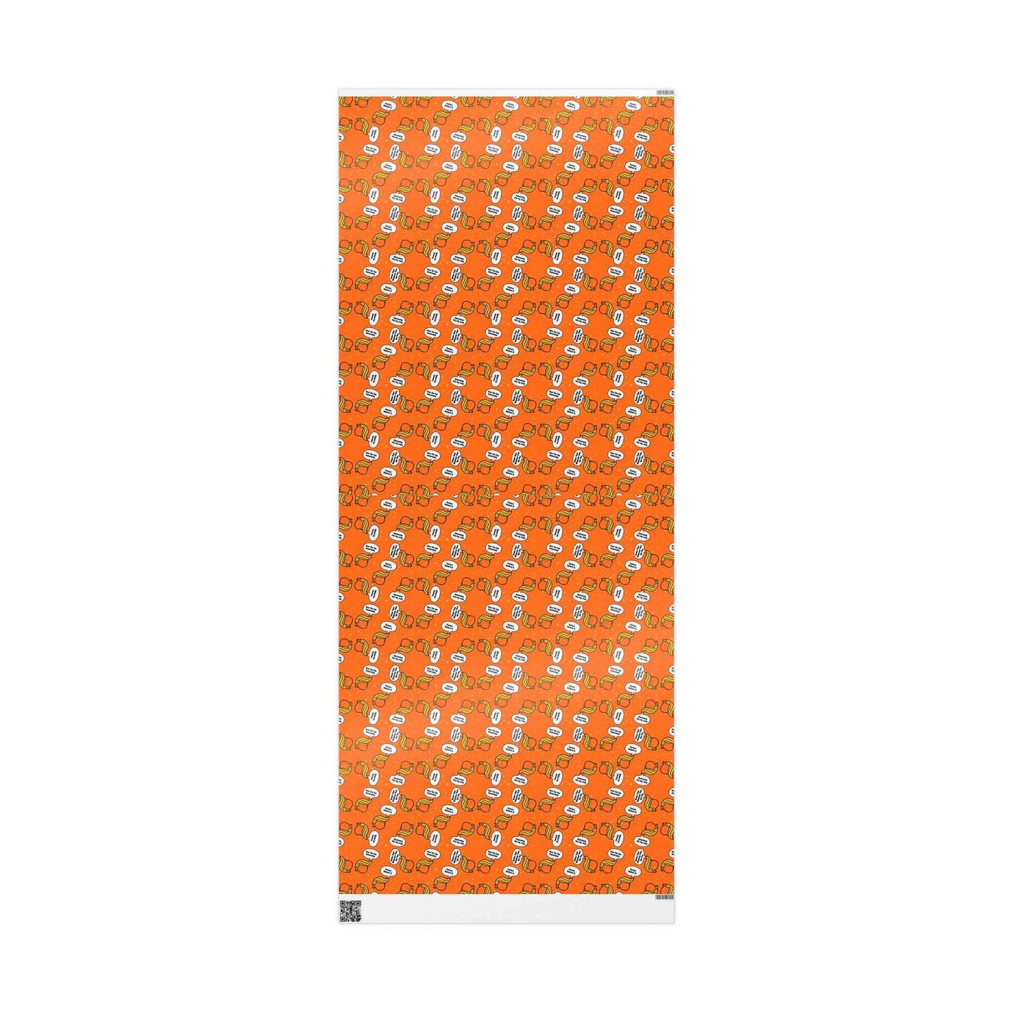 “Styled for Success” Parody Gift Wrap – Blonde Whoosh & Gold Stars