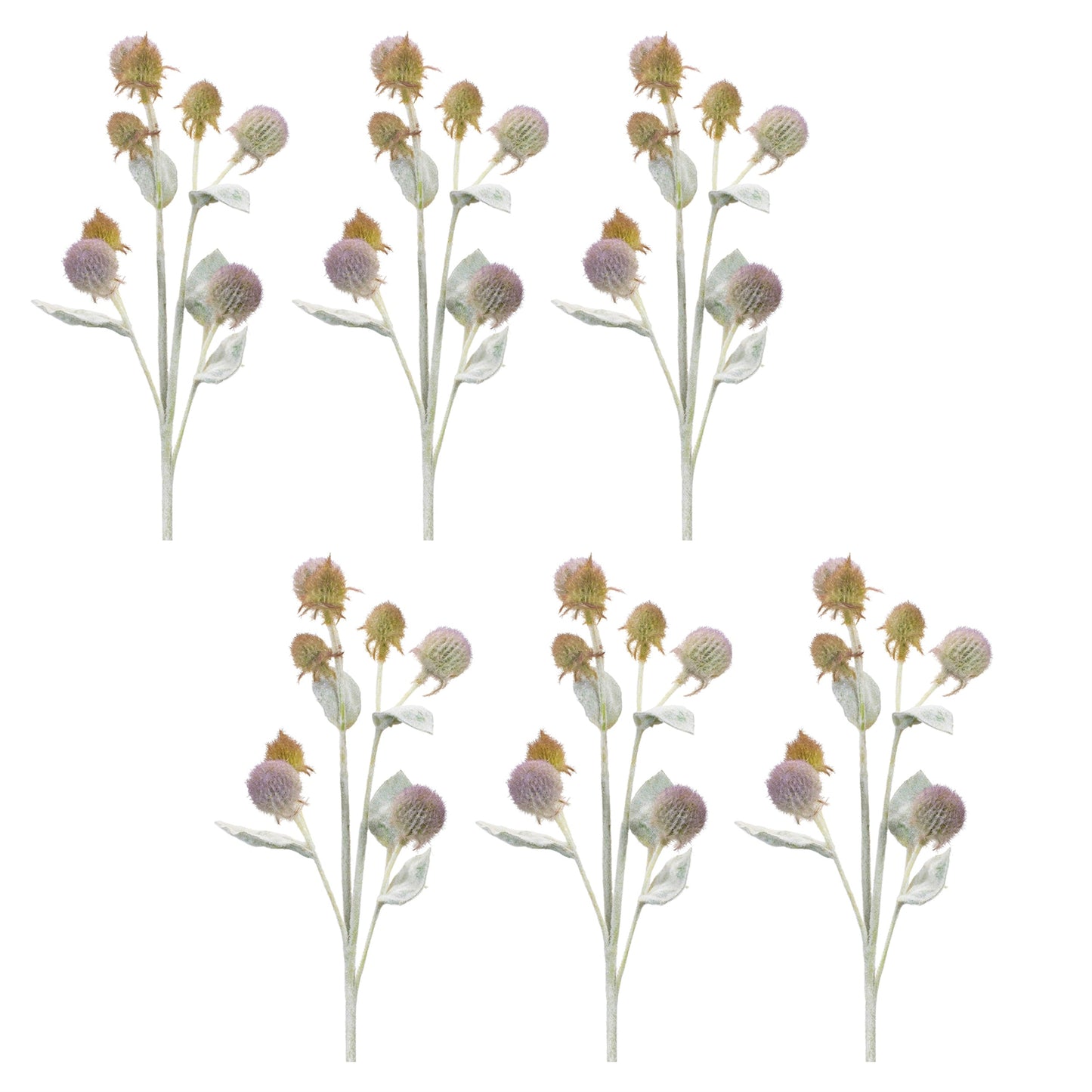 Thistle Foliage Spray (Set of 6)