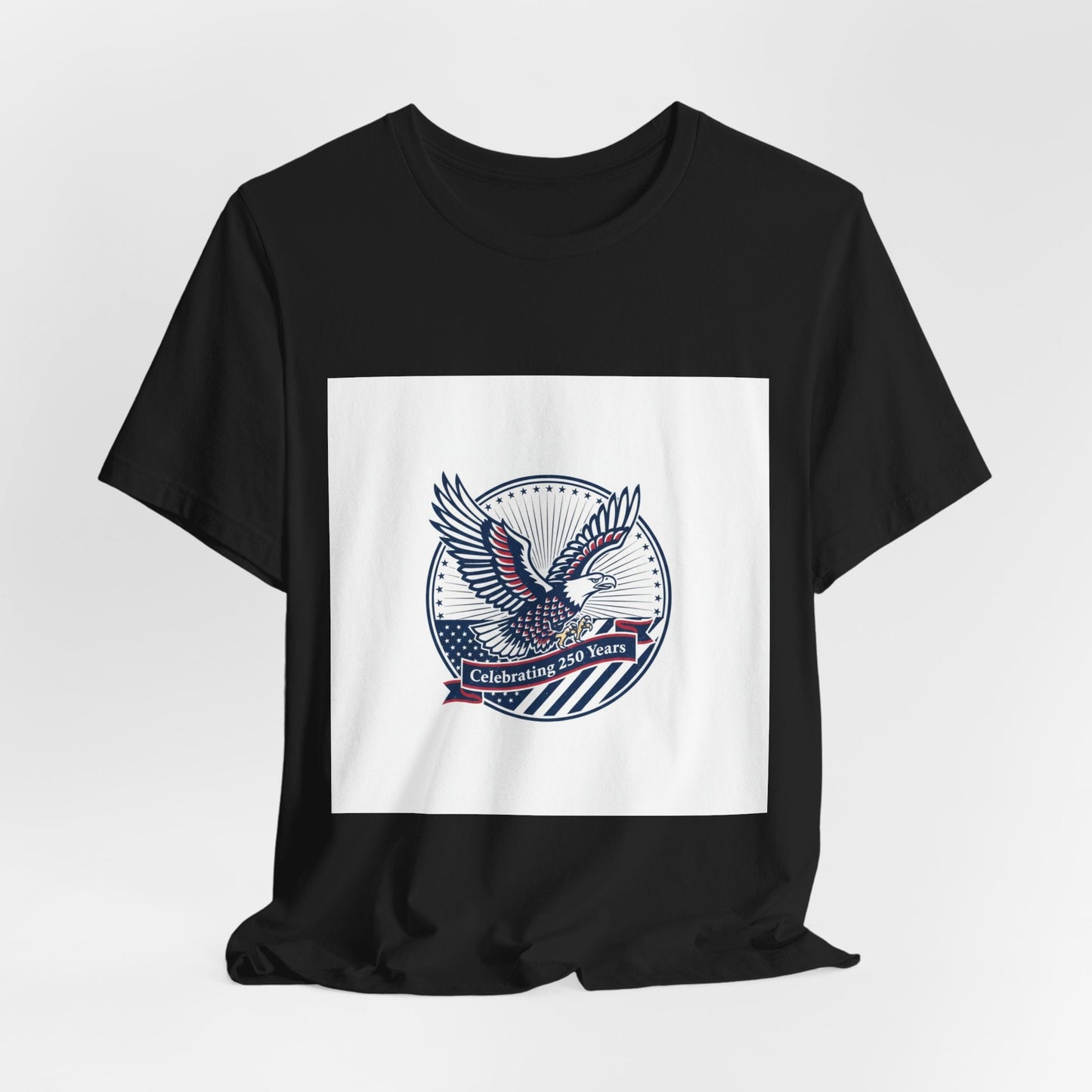 Semiquincentennial Eagle Badge Tee | 250th Anniversary 1776–2026 USA