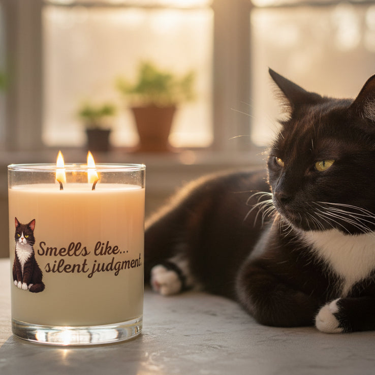 Smells Like… Silent Judgment Soy Candle (11oz)
