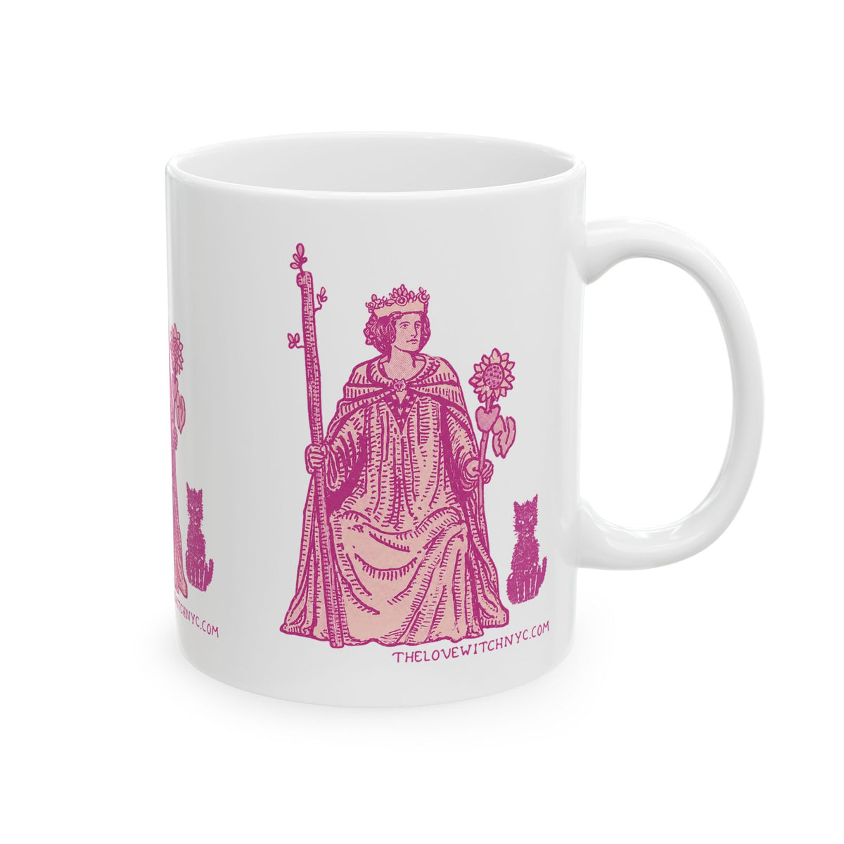 Queen of Wands Tarot Mug