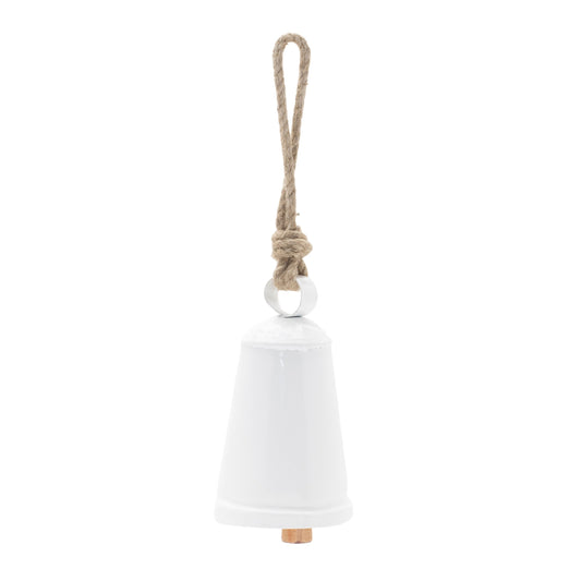 Rustic Metal Bell Ornament (Set of 8)
