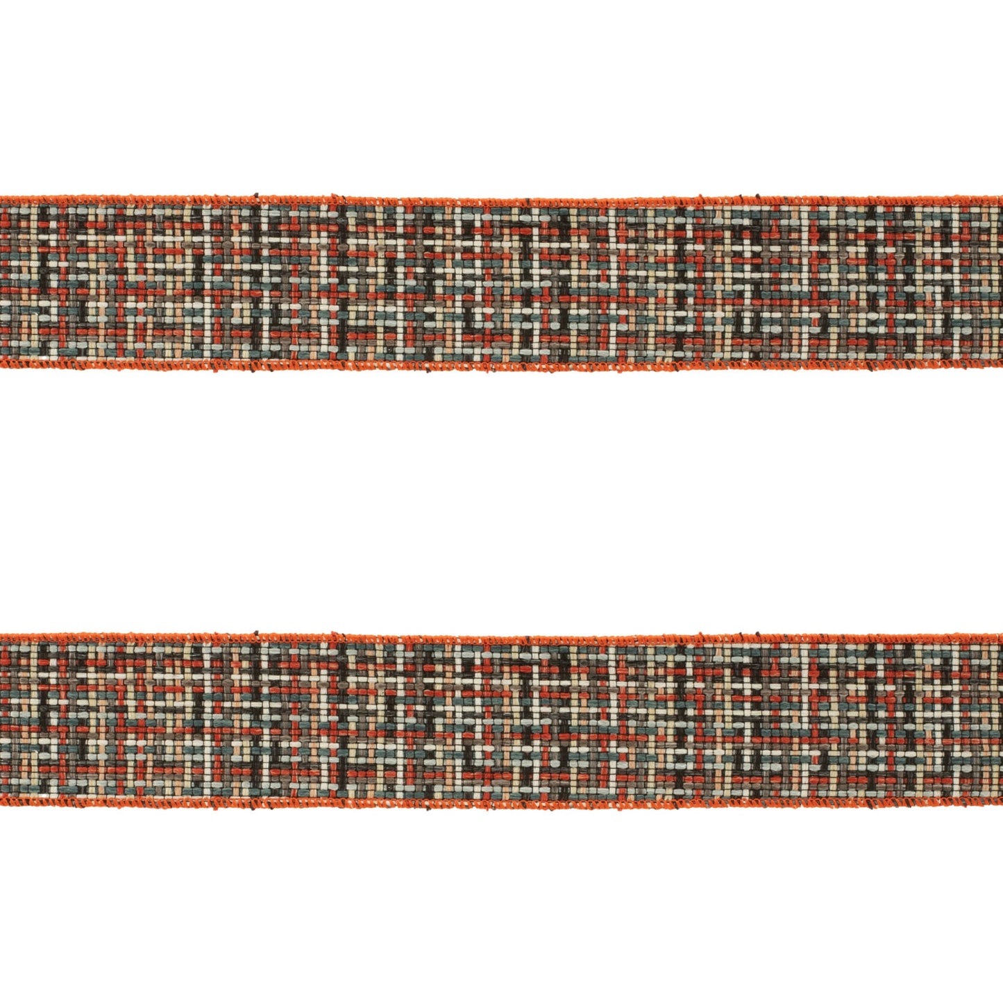 Checkered Woven Wired Ribbon (Set of 2)
