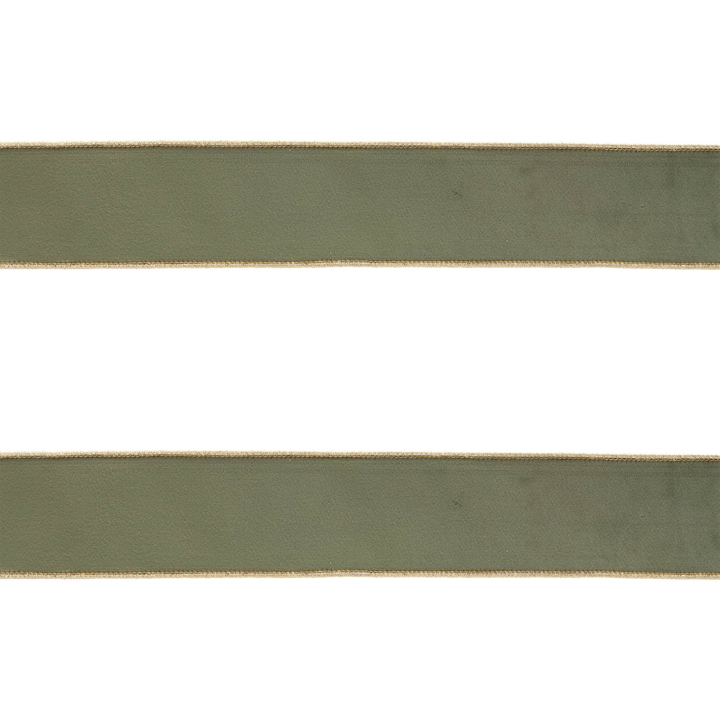 Green Wired Ribbon (Set of 2)